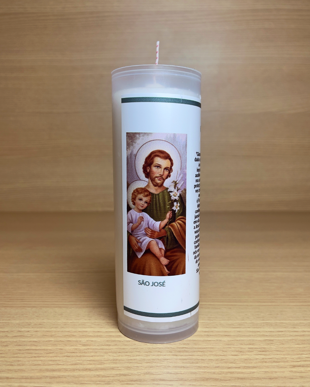 Vela votiva São José - 7 Dias