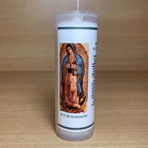 Vela votiva Nossa Senhora de Guadalupe - 7 dias