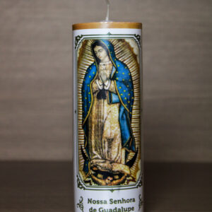 Vela votiva Nossa Senhora de Guadalupe - 7 dias