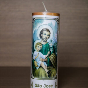 Vela votiva São José - 7 Dias