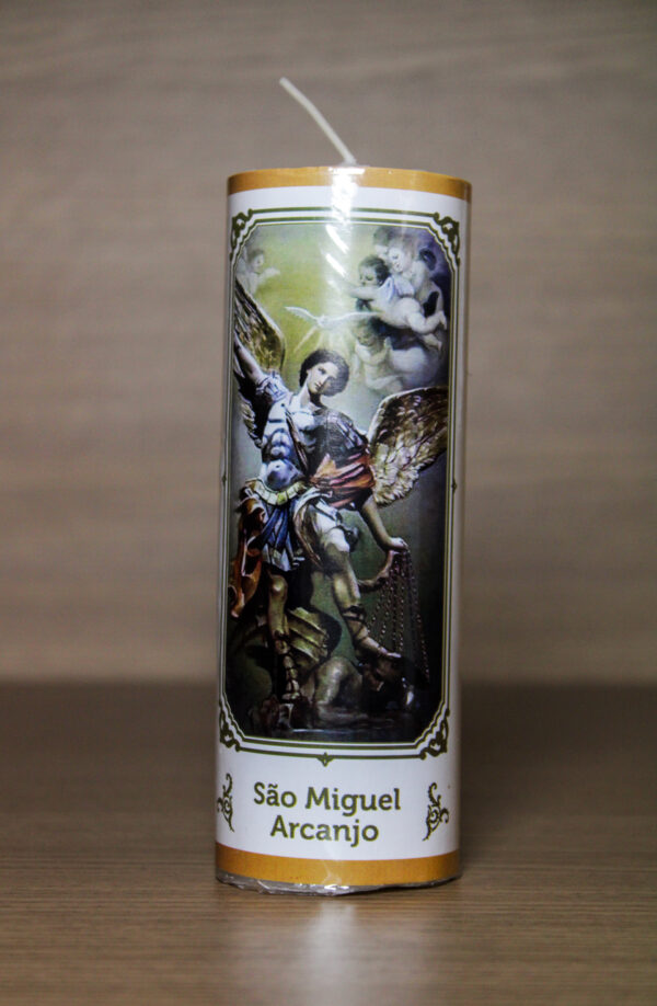 Vela votiva São Miguel Arcanjo - 7 Dias