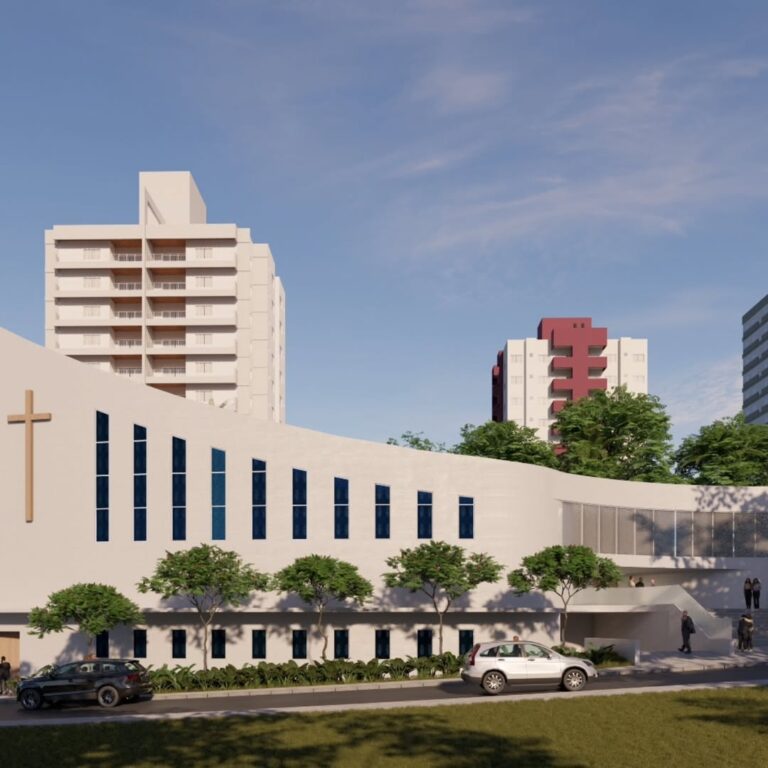Paróquia Nossa Senhora de Guadalupe em São Paulo, SP (em construção). A paróquia, que atualment (1) (1)