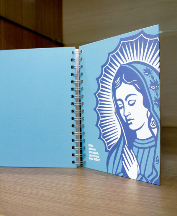 Caderno católico Nossa Senhora de Guadalupe - Estou aqui - Imagem 3