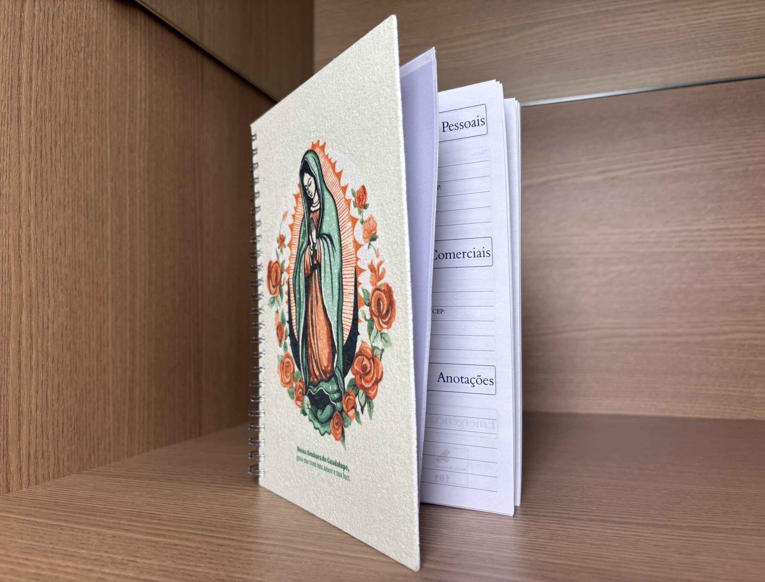 Caderno católico Nossa Senhora de Guadalupe - Guia-me - Imagem 2