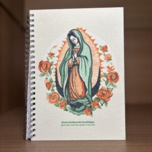 Caderno católico Nossa Senhora de Guadalupe - Guia-me