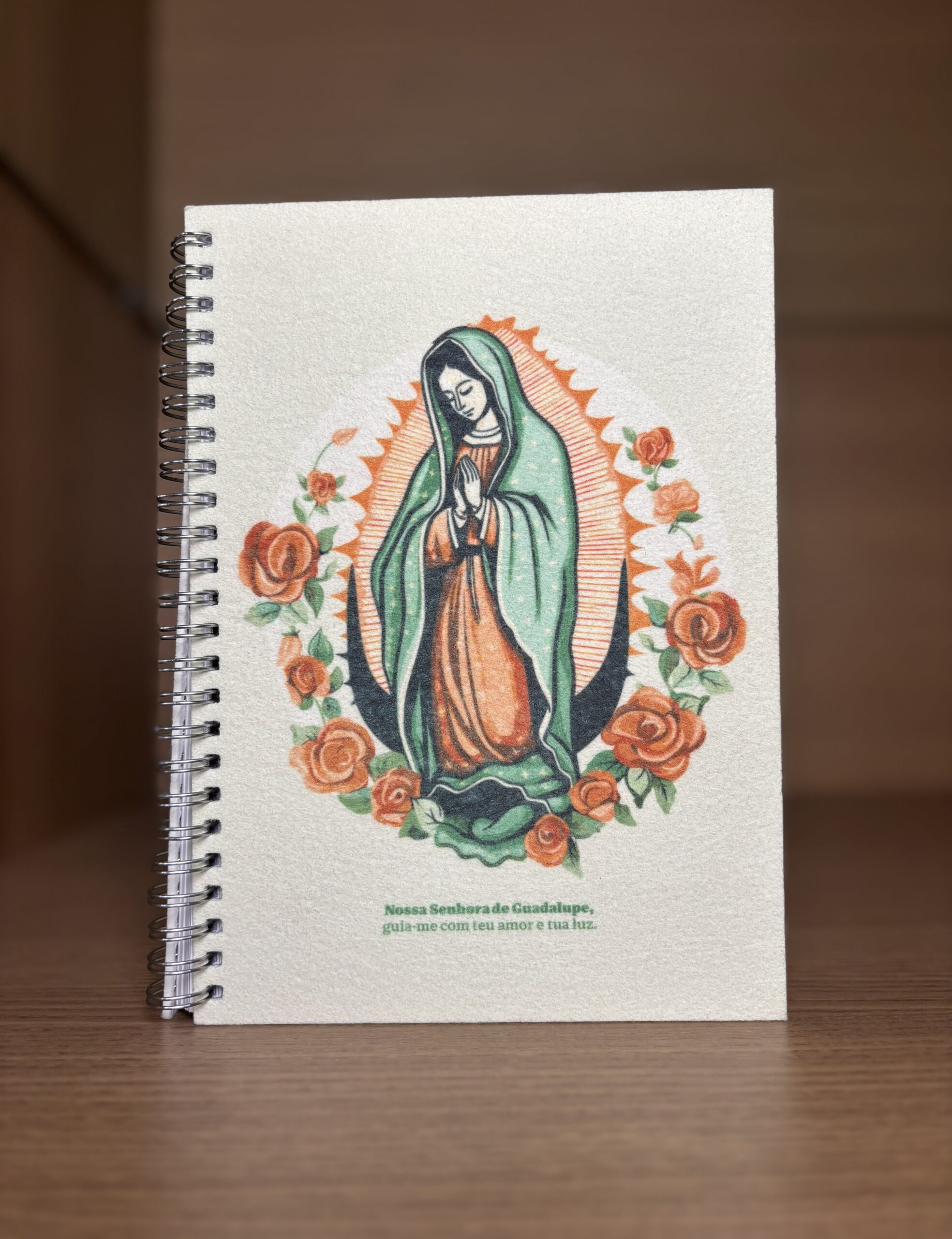 Caderno católico Nossa Senhora de Guadalupe - Guia-me