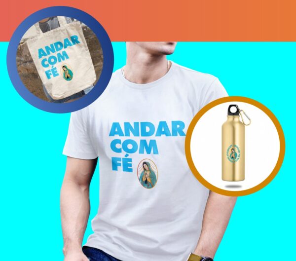 KIT Católico Andar com Fé
